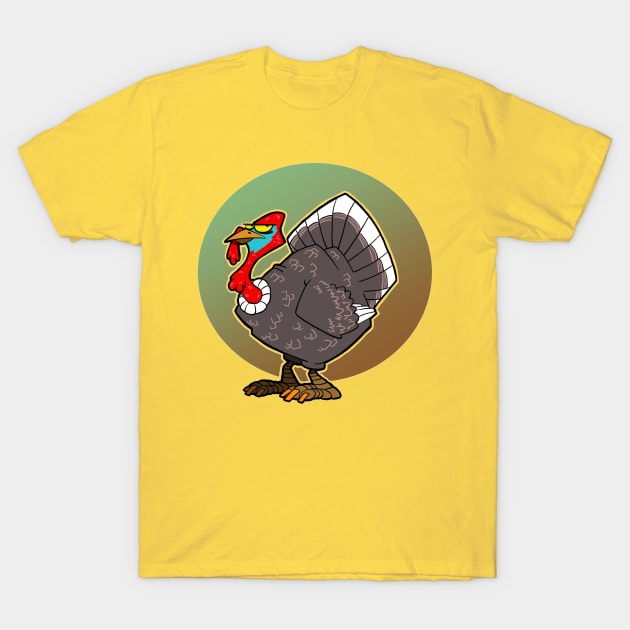 Turkey T-Shirt by RichCameron